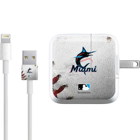 MLB Miami Marlins Game Ball iPad Charger (10W USB) Skin