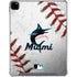MLB Miami Marlins Game Ball iPad Pro 12.9in (2020) Clear Case