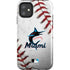 MLB Miami Marlins Game Ball iPhone 11 Impact Case