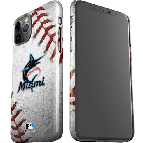 MLB Miami Marlins Game Ball iPhone 11 Pro Lite Case