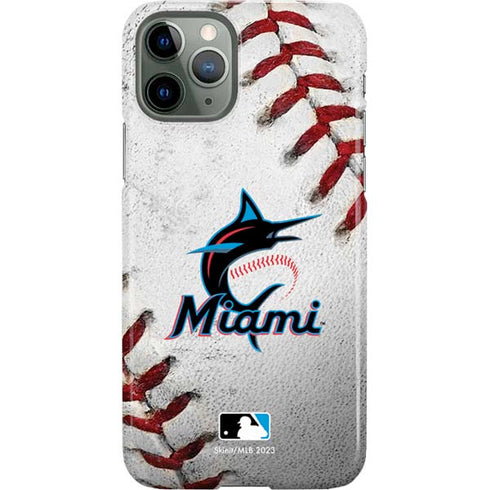 MLB Miami Marlins Game Ball iPhone 11 Pro Lite Case