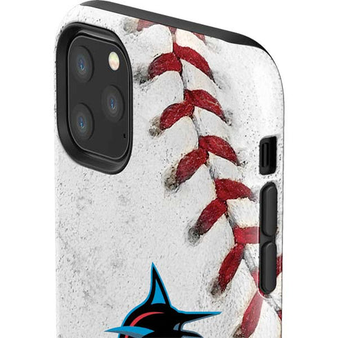 MLB Miami Marlins Game Ball iPhone 11 Pro Max Impact Case