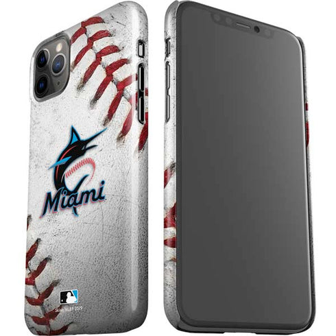 MLB Miami Marlins Game Ball iPhone 11 Pro Max Lite Case