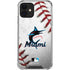 MLB Miami Marlins Game Ball iPhone 12 Clear Case