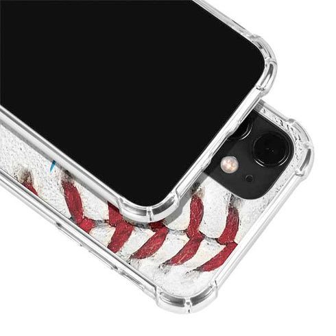 MLB Miami Marlins Game Ball iPhone 12 Clear Case