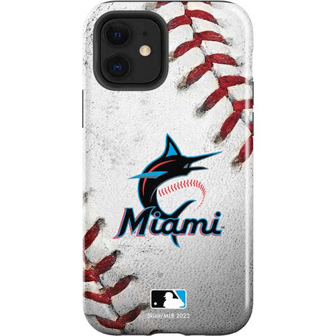 MLB Miami Marlins Game Ball iPhone 12 Impact Case