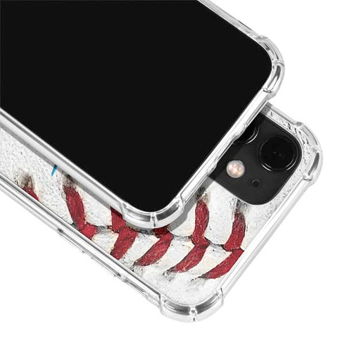 MLB Miami Marlins Game Ball iPhone 12 Mini Clear Case