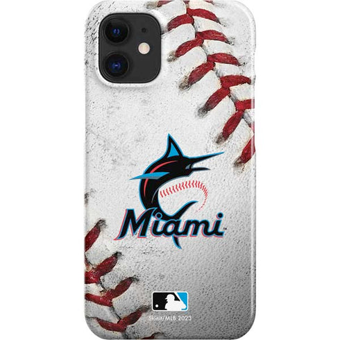 MLB Miami Marlins Game Ball iPhone 12 Mini Lite Case