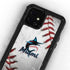 MLB Miami Marlins Game Ball iPhone 12 Mini Waterproof Case