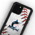 MLB Miami Marlins Game Ball iPhone 12 Pro Waterproof Case