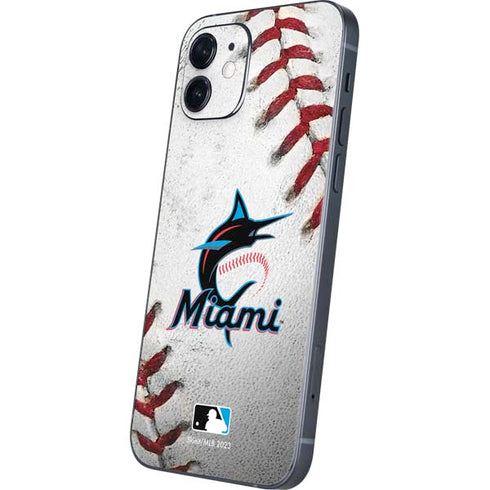 MLB Miami Marlins Game Ball iPhone 12 Skin