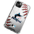 MLB Miami Marlins Game Ball iPhone 13 Mini Clear Case