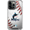 MLB Miami Marlins Game Ball iPhone 13 Pro Clear Case