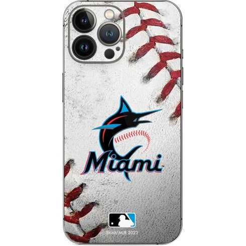 MLB Miami Marlins Game Ball iPhone 13 Pro Max Skin
