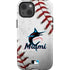 MLB Miami Marlins Game Ball iPhone 15 Impact Case