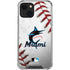 MLB Miami Marlins Game Ball iPhone 15 Plus Clear Case