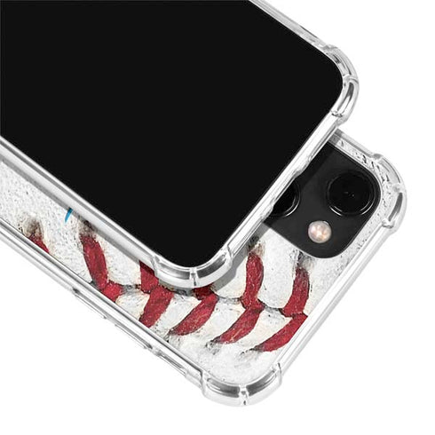 MLB Miami Marlins Game Ball iPhone 14 Plus Clear Case