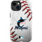 MLB Miami Marlins Game Ball iPhone 15 Plus Impact Case