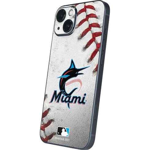 MLB Miami Marlins Game Ball iPhone 15 Plus Skin