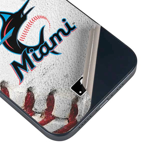 MLB Miami Marlins Game Ball iPhone 14 Plus Skin
