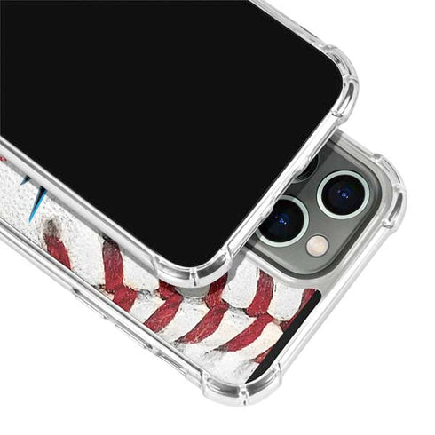 MLB Miami Marlins Game Ball iPhone 15 Pro Clear Case