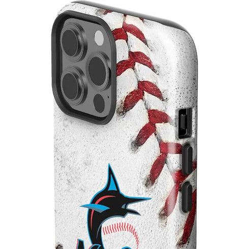 MLB Miami Marlins Game Ball iPhone 15 Pro Max Impact Case
