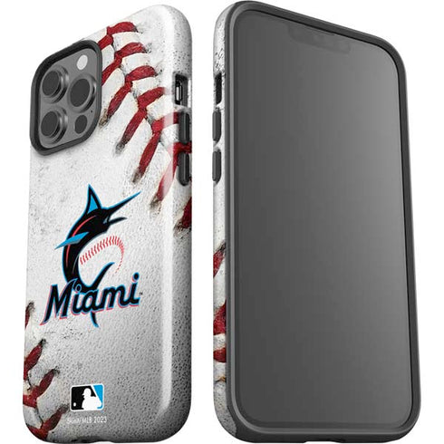 MLB Miami Marlins Game Ball iPhone 15 Pro Max Impact Case