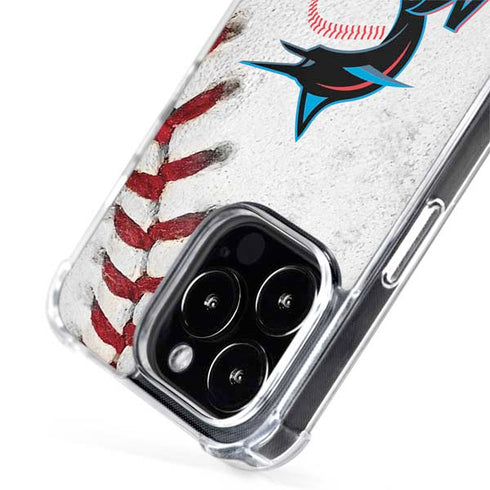 MLB Miami Marlins Game Ball iPhone 14 Pro Max MagSafe Case