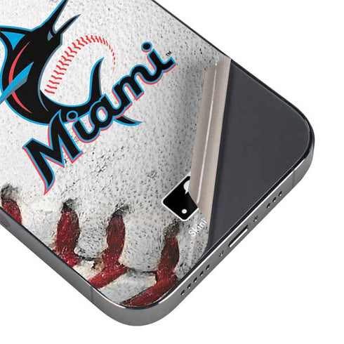 MLB Miami Marlins Game Ball iPhone 14 Pro Max Skin