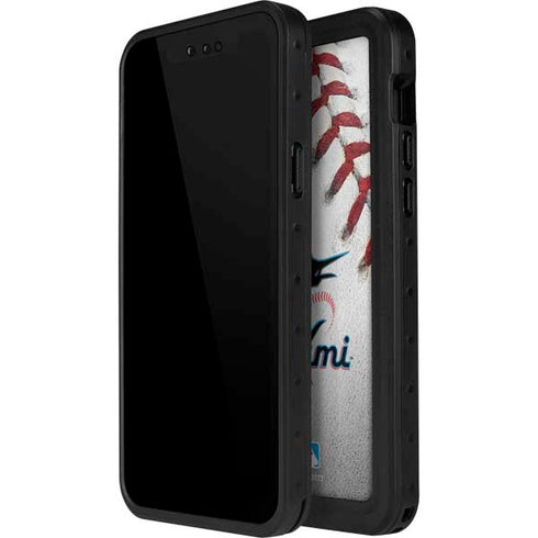 MLB Miami Marlins Game Ball iPhone 14 Pro Max Waterproof Case
