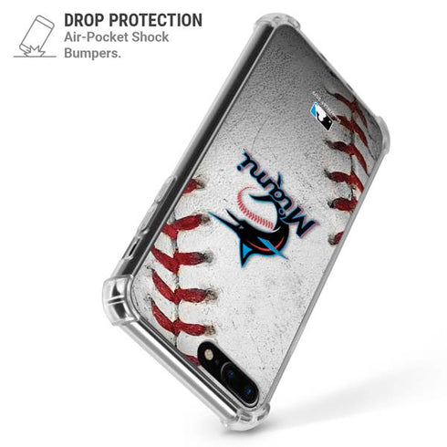 MLB Miami Marlins Game Ball iPhone 7/8 Plus Clear Case