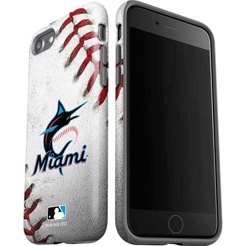 MLB Miami Marlins Game Ball iPhone SE (2nd & 3rd Gen) Pro Case