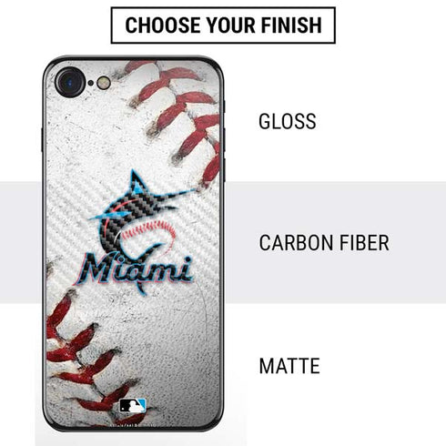 MLB Miami Marlins Game Ball iPhone SE (2nd & 3rd Gen) Skin