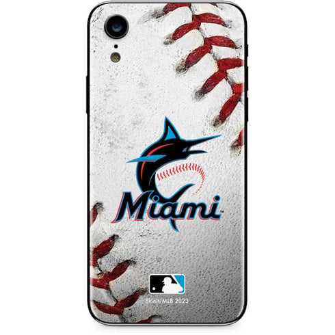 MLB Miami Marlins Game Ball iPhone XR Skin