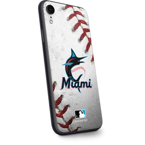 MLB Miami Marlins Game Ball iPhone XR Skin