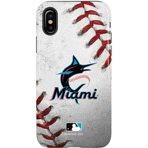 MLB Miami Marlins Game Ball iPhone XS Pro Case