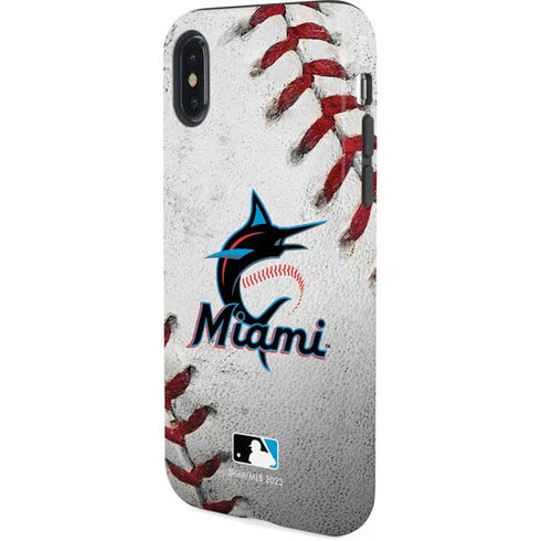 MLB Miami Marlins Game Ball iPhone XS Pro Case