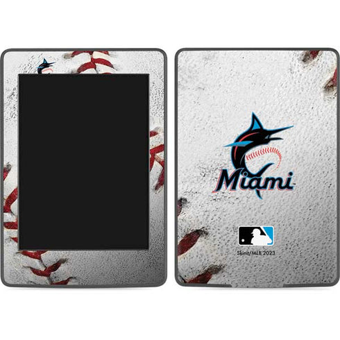 MLB Miami Marlins Game Ball Amazon Kindle Skin