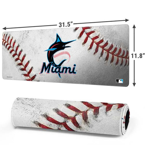 MLB Miami Marlins Game Ball Gaming Mouse Pad