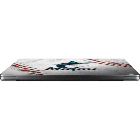 MLB Miami Marlins Game Ball MacBook Pro 14in (2021-24) Skin
