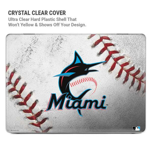 MLB Miami Marlins Game Ball MacBook Pro 16in (2021-25) Case plus Skin