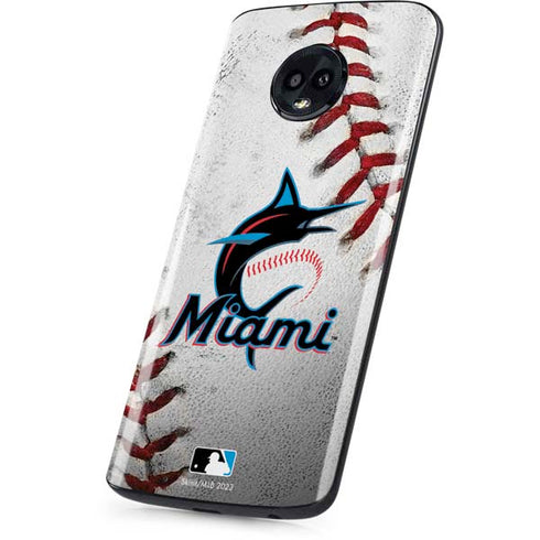 MLB Miami Marlins Game Ball Moto G6 Skin