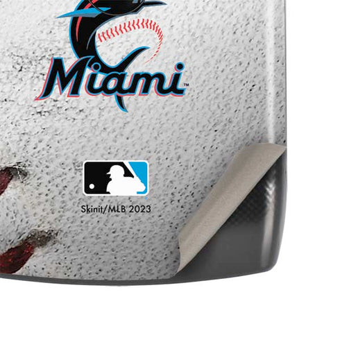 MLB Miami Marlins Game Ball Motorola RAZR Skin