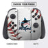 MLB Miami Marlins Game Ball Nintendo Switch Bundle Skin