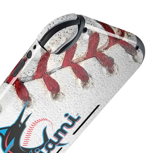 MLB Miami Marlins Game Ball Nintendo Switch Lite Skin