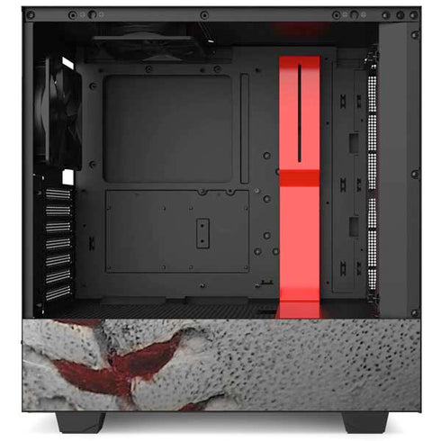 MLB Miami Marlins Game Ball NZXT H510 Compact ATX Mid-Tower Case Skin