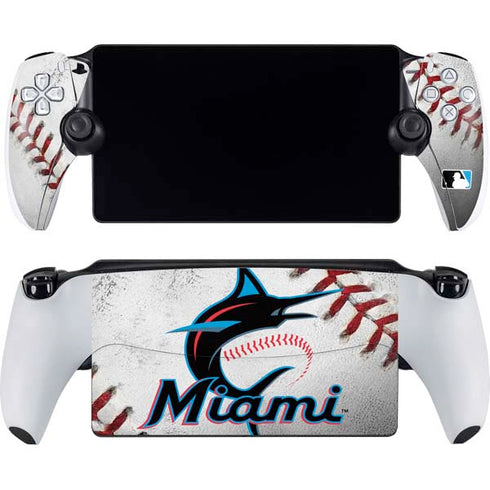 MLB Miami Marlins Game Ball PlayStation Portal Remote Player Skin