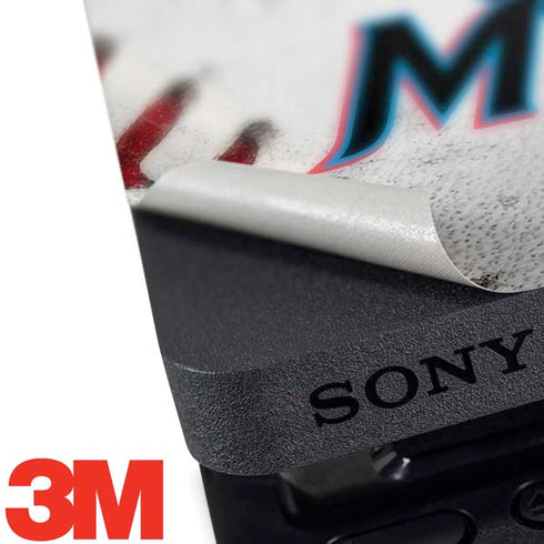 MLB Miami Marlins Game Ball PS4 Slim Skin