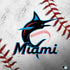 MLB Miami Marlins Game Ball PS4 Slim Skin