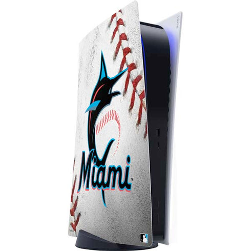 MLB Miami Marlins Game Ball PS5 Digital Edition Console Skin